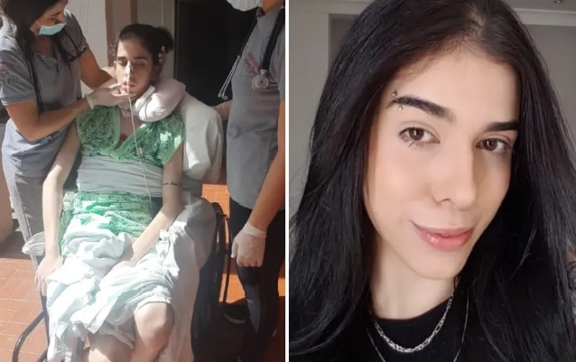 Menina que comeu pimenta