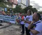 Manifestantes do Grito dos Excluídos marcham em Cachoeiro