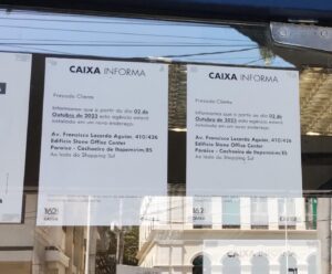 Agência da Caixa na Praça Jerônimo Monteiro prorroga data de mudança