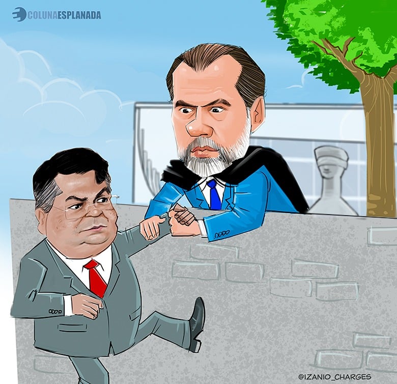 Charge: Izânio Façanha Charge: Izânio Façanha