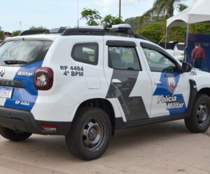 Adolescente fica ferido após ser atropelado na ES 060 em Anchieta viatura PM ES - polícia