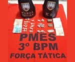 Menor é apreendido pela Polícia Militar com drogas em Guaçuí