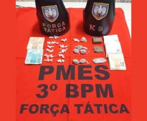 Menor é apreendido pela Polícia Militar com drogas em Guaçuí