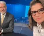 William Bonner e Renata Vaconcellos se emocionam com vídeo de Faustão