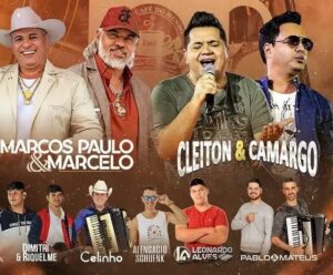 Feira de Negócios em Brejetuba começa nesta sexta-feira (29) Foto mostra os artistas que farão os show da Feira de Negócios Capixaba em Brejetuba