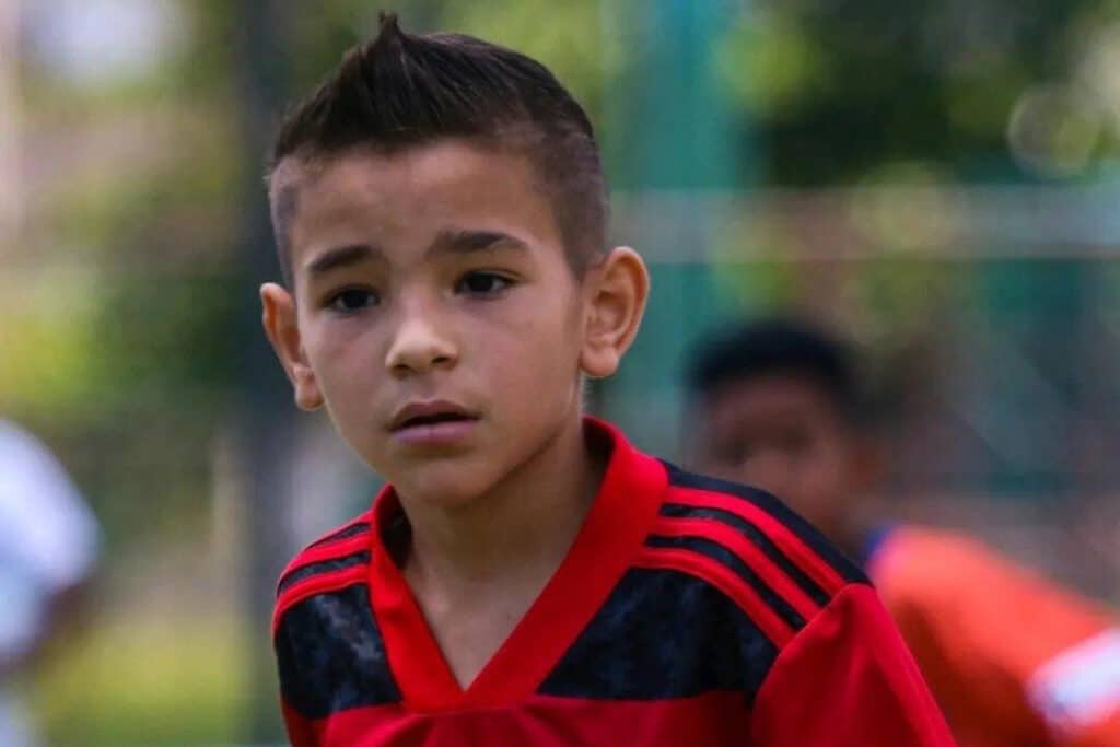 Jogador das categorias de base do Flamengo