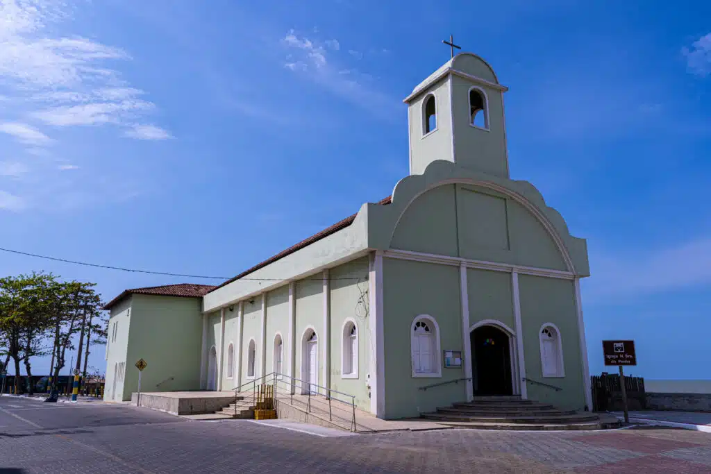 Igreja Nossa Senhora da Penha, na Praia Central