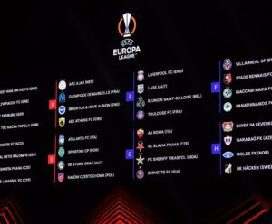 Liverpool e Ajax conhecem adversários em sorteio da Liga Europa Sorteio Europa League