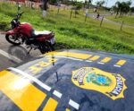 PRF prende suspeito e recupera moto clonada durante blitz na BR-101