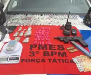 Operação conjunta prende suspeitos de homicídio e tráfico em Jerônimo Monteiro operação em Jerônimo Monteiro
