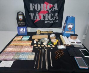 Suspeitos de tráfico de drogas no ES são presos dentro de mata