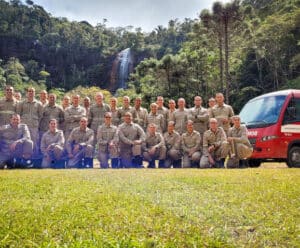 Corpo de Bombeiros Militar realiza treinamento na região Serrana do ES