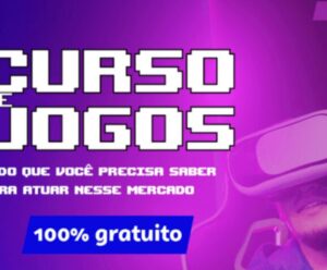 Inscrições abertas para curso de games para profissionais e estudantes no ES