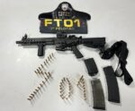 Força Tática da PM apreende fuzil no bairro Santa Tereza, em Vitória