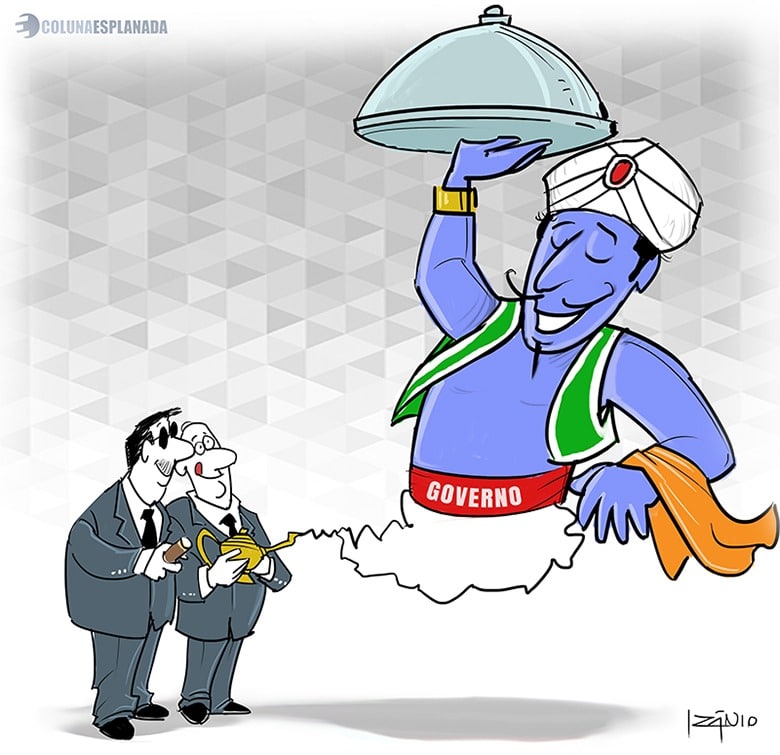 Charge: Izânio Façanha Charge: Izânio Façanha