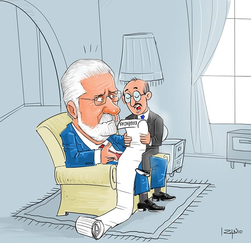 Charge: Izânio Façanha Charge: Izânio Façanha