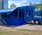 Caminhão da Caixa está no ES para renegociar dívidas com descontos de até 90%