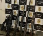 Polícia encontra mais metralhadoras furtadas de quartel do Exército