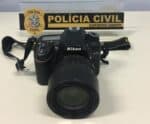 Polícia recupera máquina fotográfica furtada na festa de Guaçuí