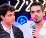 Filhos de Gugu e Faustão vão às lágrimas no ‘Domingão com Huck’