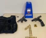 Armas e munições são apreendidas com suspeitos pela PM em cidade do ES
