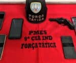 Cinco suspeitos de assalto são presos pela PM em Itapemirim