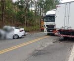 Motorista de veículo da Prefeitura morre em grave acidente em rodovia do ES