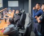 Polícias Civil e Militar visitam Central de Videomonitoramento de Marataízes
