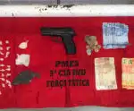 Polícia Militar detém dois suspeitos com arma e drogas em Marataízes
