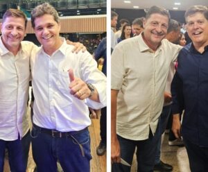 Foto mostra o ex-prefeito de Guaçuí Vagner Rodrigues que pode ser candidato com o Ricardo Ferraço e Baleia Rossi