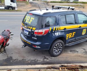 prf recupera moto adulterada