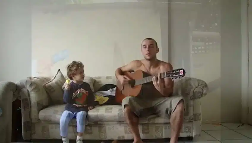 Diego Comum e o filho