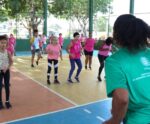 Secretaria de Esporte reforça campanha do Outubro Rosa com “aulões” de dança mix
