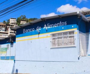 Prefeitura comemora 10 anos de funcionamento do Banco de Alimentos de Cachoeiro Fachada do Banco de Alimentos de Cachoeiro