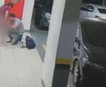 Bebê nasce em garagem de prédio e câmeras de segurança registram o parto