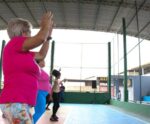 Programação de aulas de dança mix arrecada alimentos em Cachoeiro