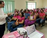 Câncer de mama: palestra conscientiza mulheres em Conceição do Castelo