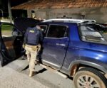 PRF recupera caminhonete roubada avaliada em 130 mil reais