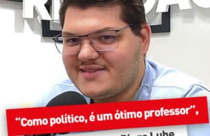 “Como político, é um ótimo professor”, diz Juninho sobre Diogo Lube