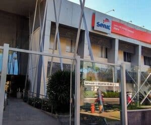 Inscrições abertas para curso gratuito de capacitação em práticas empresariais Fachada do Senac no ES