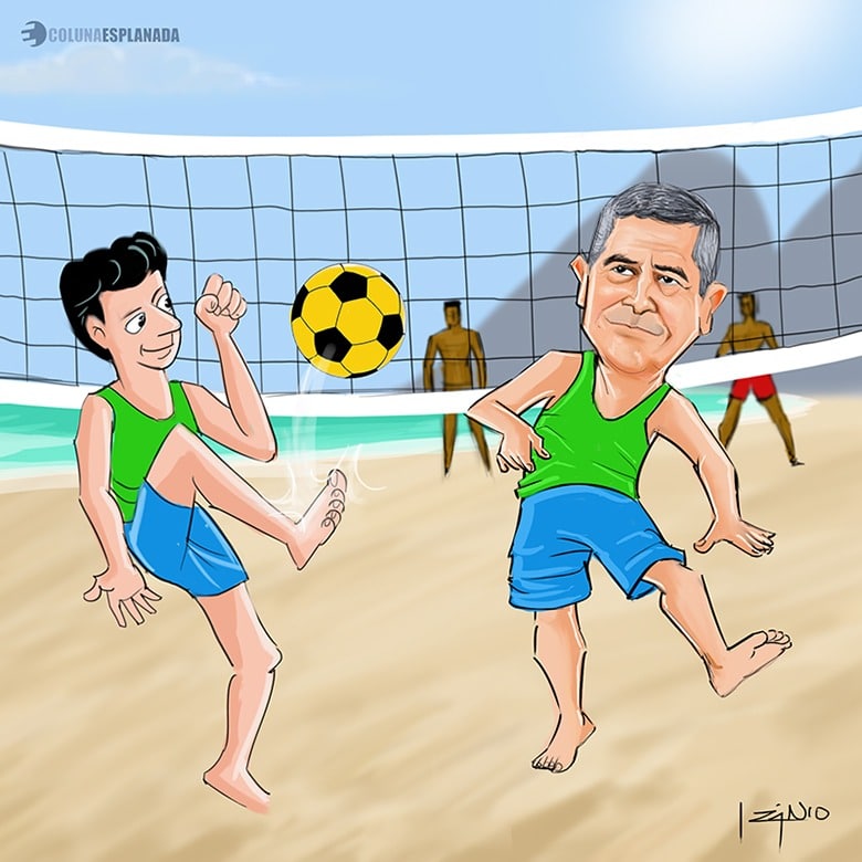 Charge: Izânio Façanha Charge: Izânio Façanha