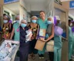 Mantido 42 dias na barriga da mãe com morte encefálica, bebê recebe alta