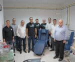 Sicoob Credirochas doa poltronas de hemodiálise para hospital de Cachoeiro