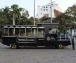 Trenzinho das Alegrias: nova opção de transporte até o Convento da Penha