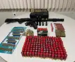 Polícia apreende duas armas de fogo e mais de 460 munições no ES