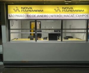 Nova Itapemirim reativa guichê da rodoviária de Cachoeiro guichê da Nova Itapemirim em Cachoeiro