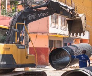 Obras de macrodrenagem avançam em Cachoeiro; veja as mudanças no trânsito obras de macrodrenagem Cachoeiro