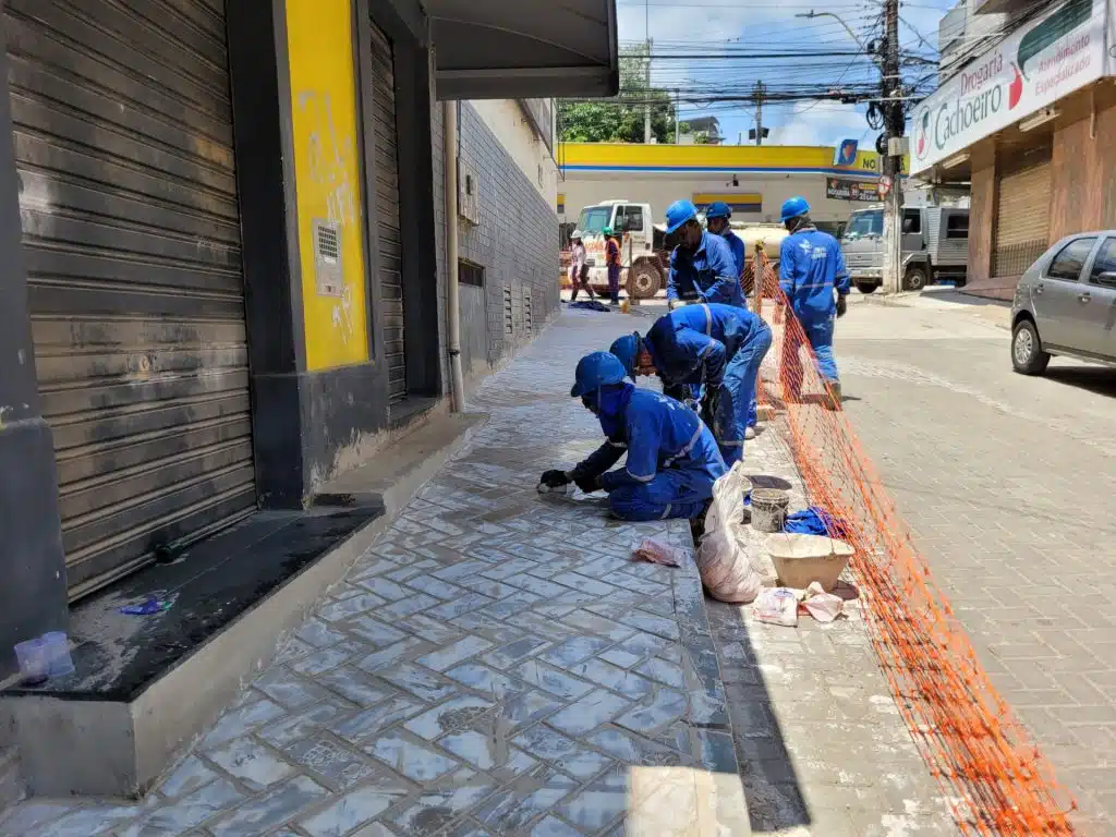 obras de macrodrenagem Cachoeiro