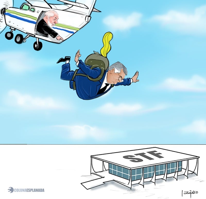Charge: Izânio Façanha Charge: Izânio Façanha