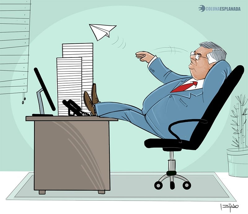 Charge: Izânio Façanha Charge: Izânio Façanha